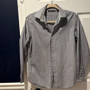 Michael Kors Boys Black and White Patterned Shirt
Like New -worn once